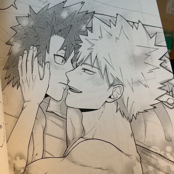 KiriBaku BL Yaoi Doujinshi Peek into Your Heart Manga by cRim - Picture 10 of 11